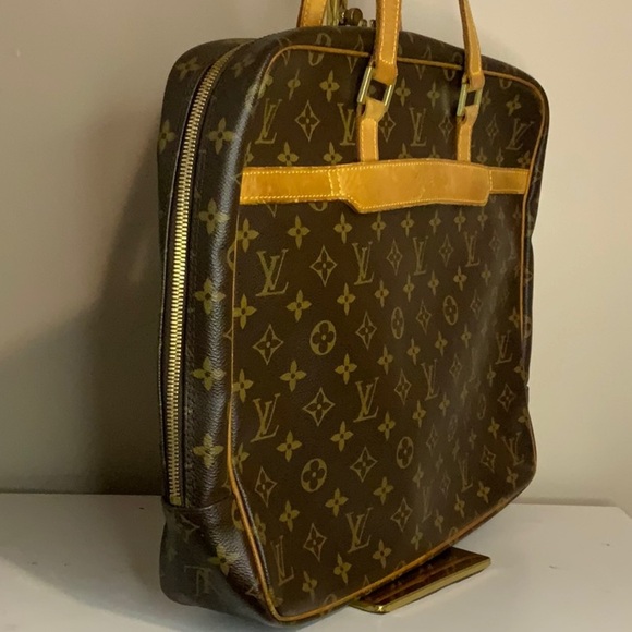 Louis Vuitton Porte Documents Top Handle Briefcase in Monogram Canvas 14" x 13" - Picture 9 of 15